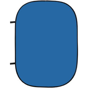 B-Ware: Faltbarer Hintergrund in Blau/Grün